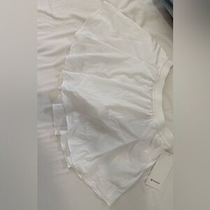 Lululemon white tennis skirt